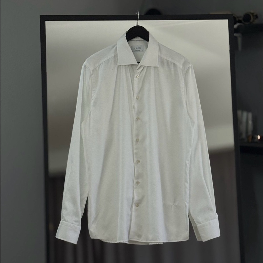 Eton Men's White Dress Shirt 17/43